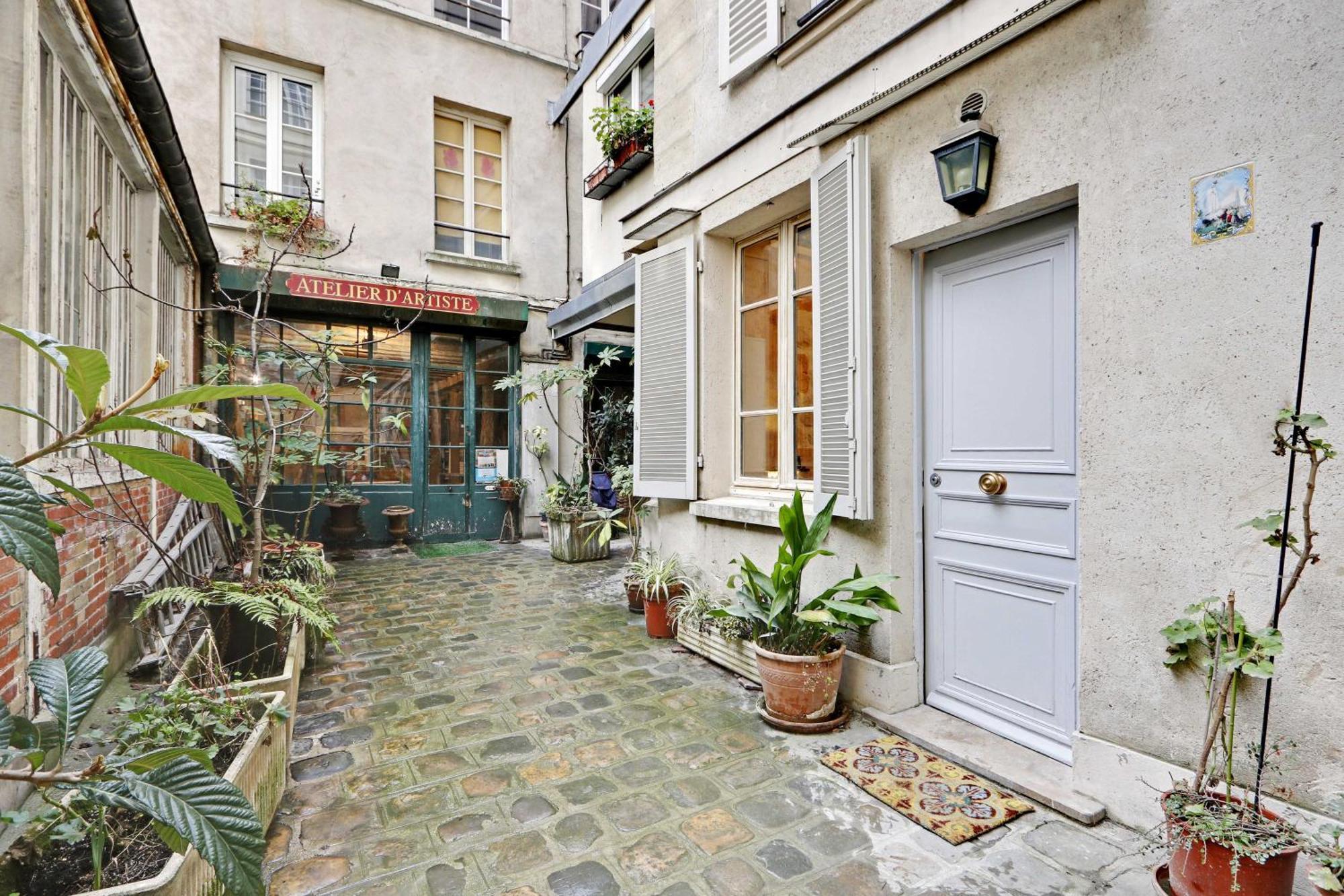Authentic Apartment - 1Br-4P - Le Marais Paris Luaran gambar