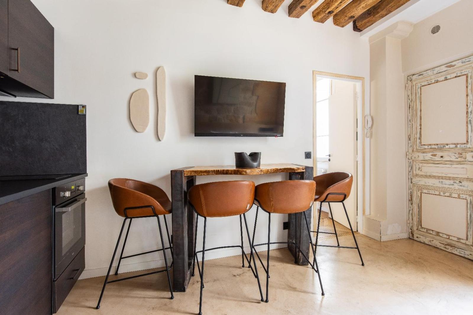 Authentic Apartment - 1Br-4P - Le Marais Paris Luaran gambar